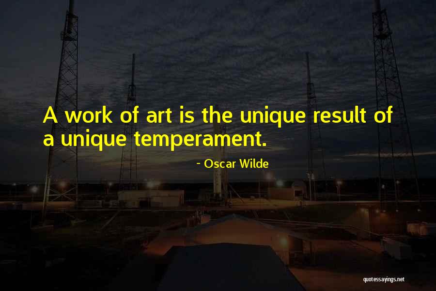 Temperament Quotes By Oscar Wilde Temperament Quotes By Oscar Wilde