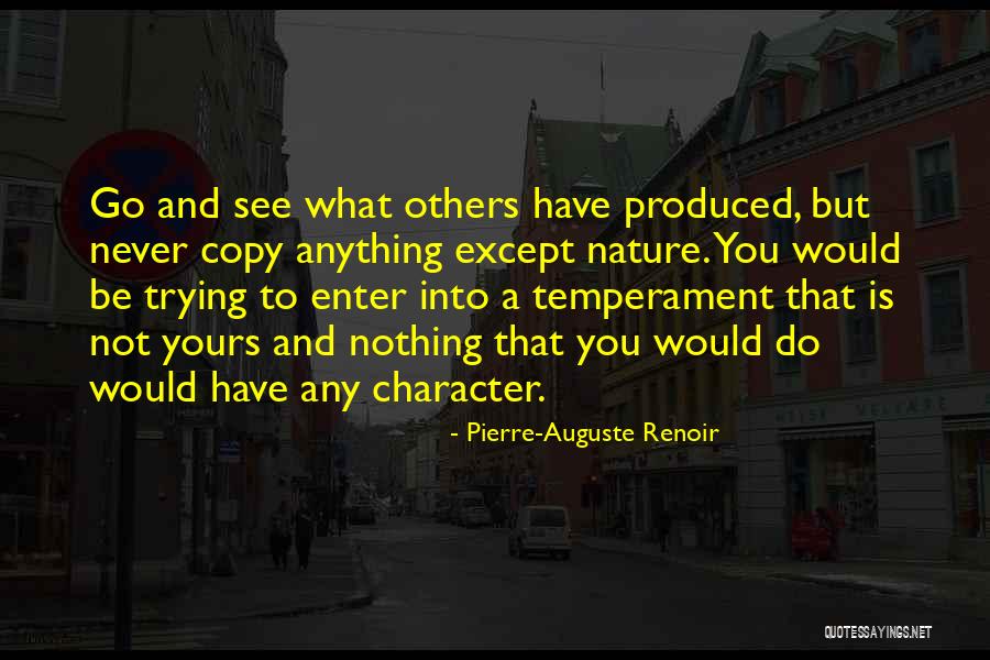 Temperament Quotes By Pierre-Auguste Renoir Temperament Quotes By Pierre-Auguste Renoir