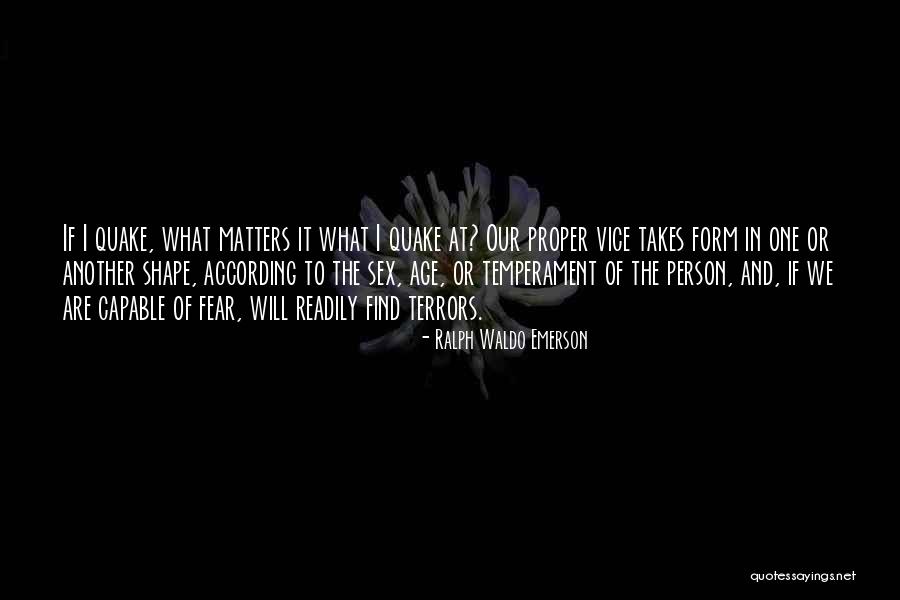Temperament Quotes By Ralph Waldo Emerson Temperament Quotes By Ralph Waldo Emerson