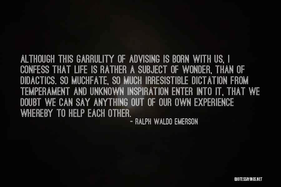 Temperament Quotes By Ralph Waldo Emerson Temperament Quotes By Ralph Waldo Emerson