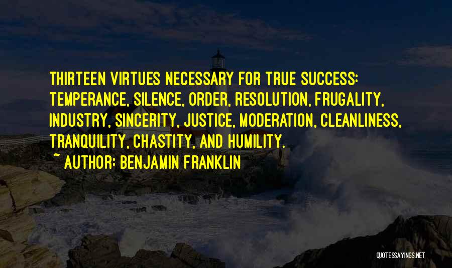 Temperance Quotes By Benjamin Franklin