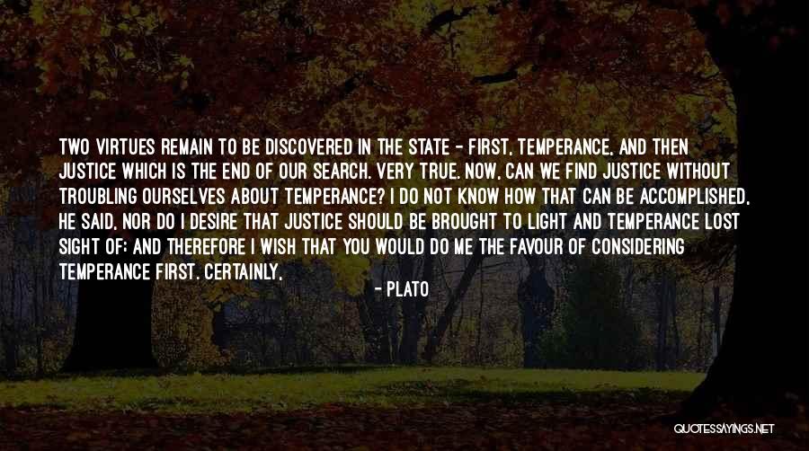 Temperance Quotes By Plato