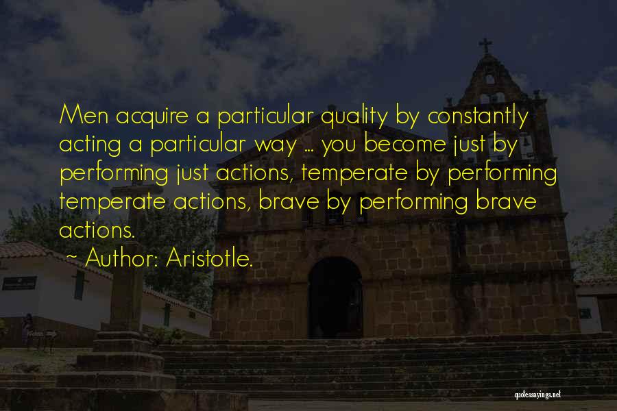 Temperate Quotes By Aristotle.