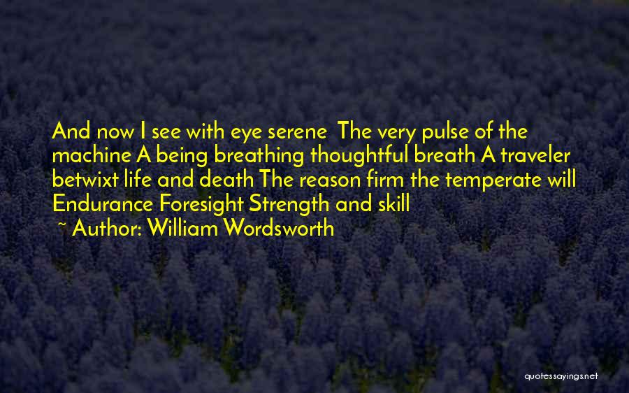 Temperate Quotes By William Wordsworth