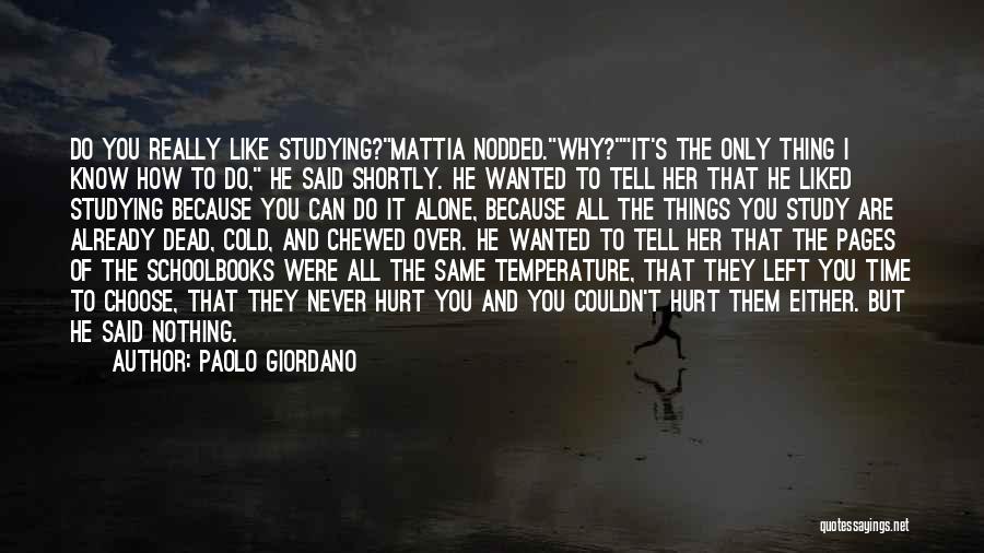 Temperature Quotes By Paolo Giordano