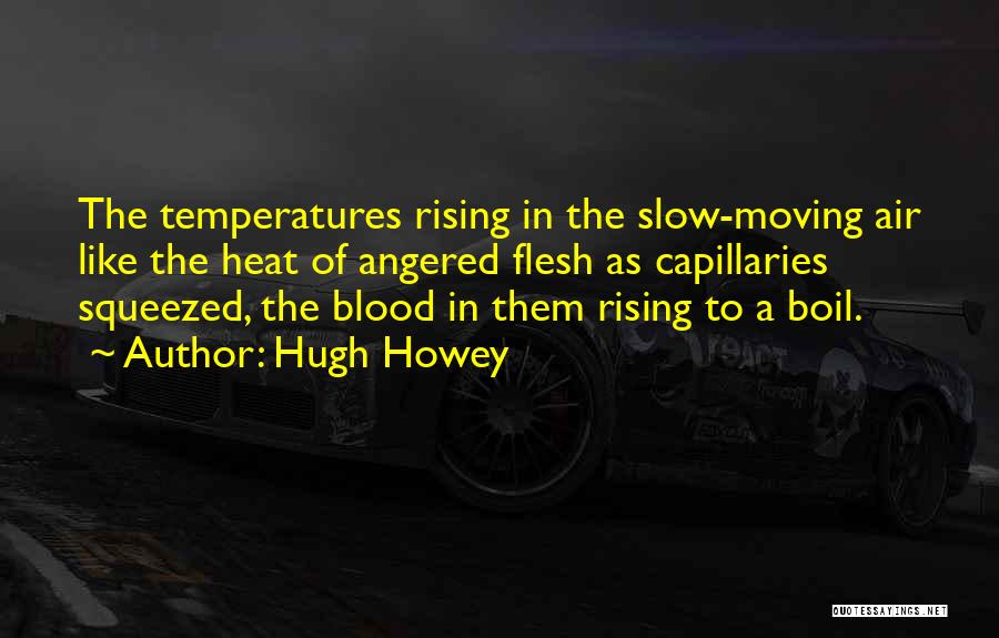 Temperatures Quotes By Hugh Howey