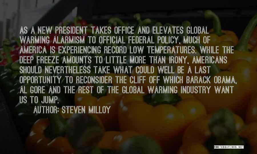 Temperatures Quotes By Steven Milloy