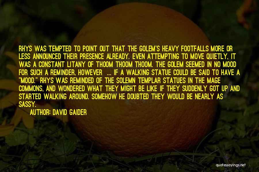 Templar Quotes By David Gaider