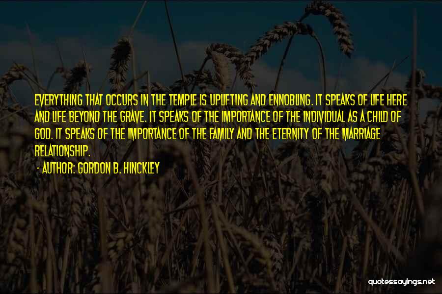 Temple Marriage Quotes By Gordon B. Hinckley