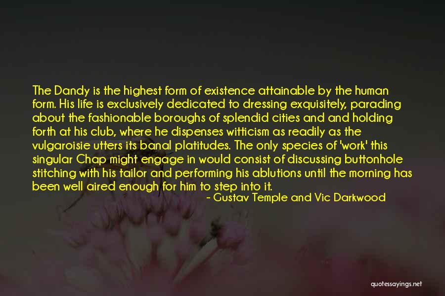 Temple Work Quotes By Gustav Temple And Vic Darkwood Temple Work Quotes By Gustav Temple And Vic Darkwood