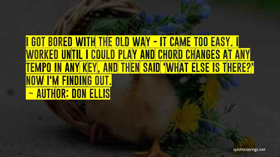 Tempo Quotes By Don Ellis