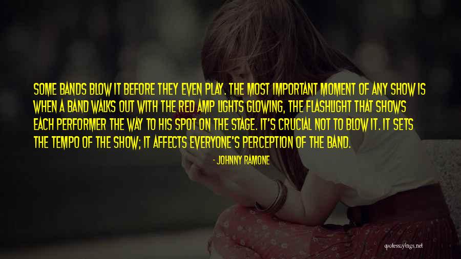 Tempo Quotes By Johnny Ramone