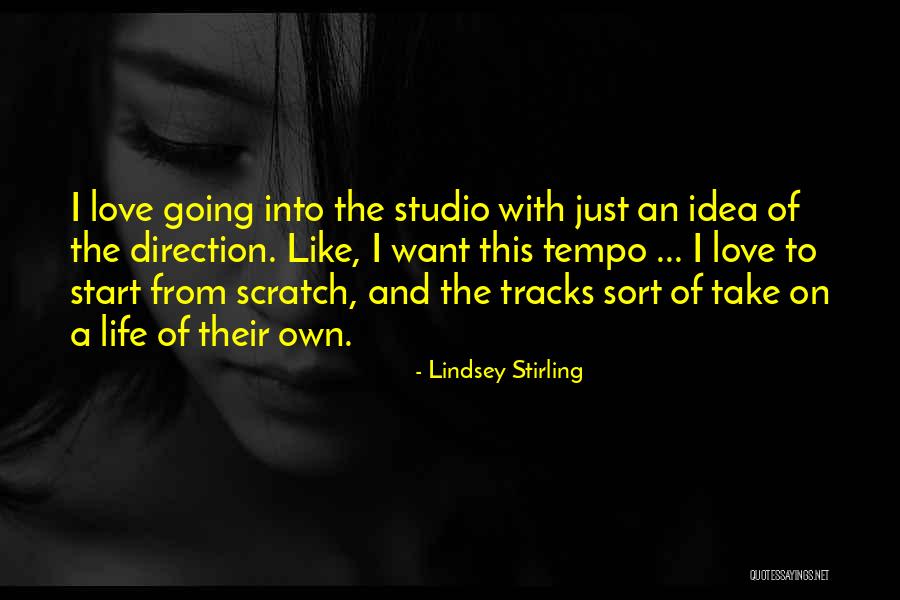 Tempo Quotes By Lindsey Stirling