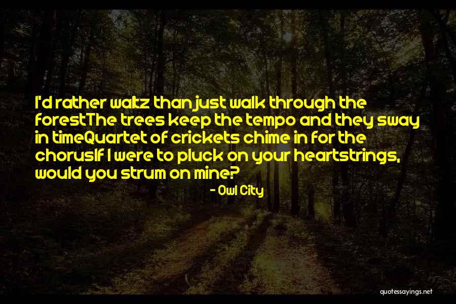 Tempo Quotes By Owl City