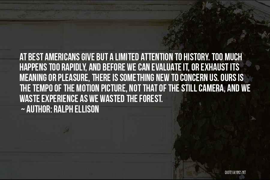 Tempo Quotes By Ralph Ellison