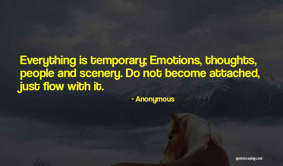 Temporary Emotions Quotes By Anonymous