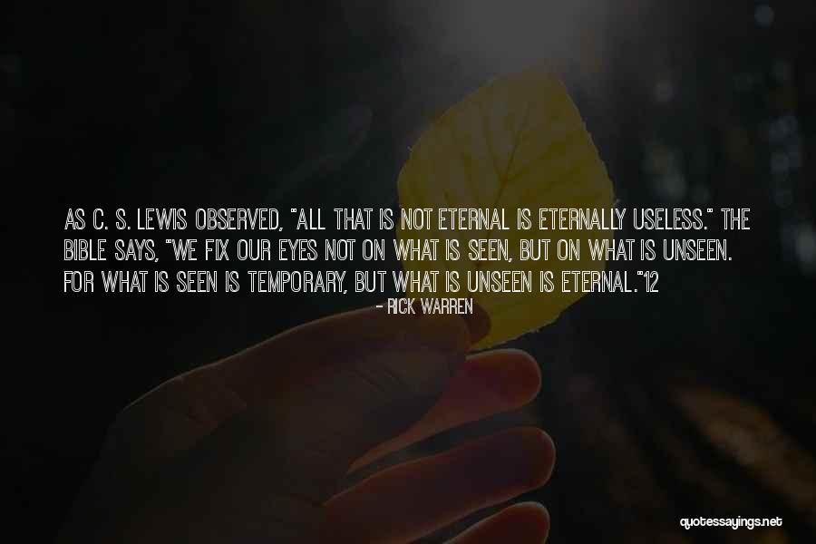 Temporary Fix Quotes By Rick Warren Temporary Fix Quotes By Rick Warren