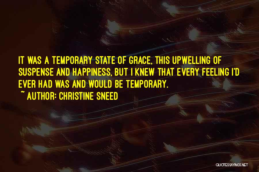 Temporary Quotes By Christine Sneed