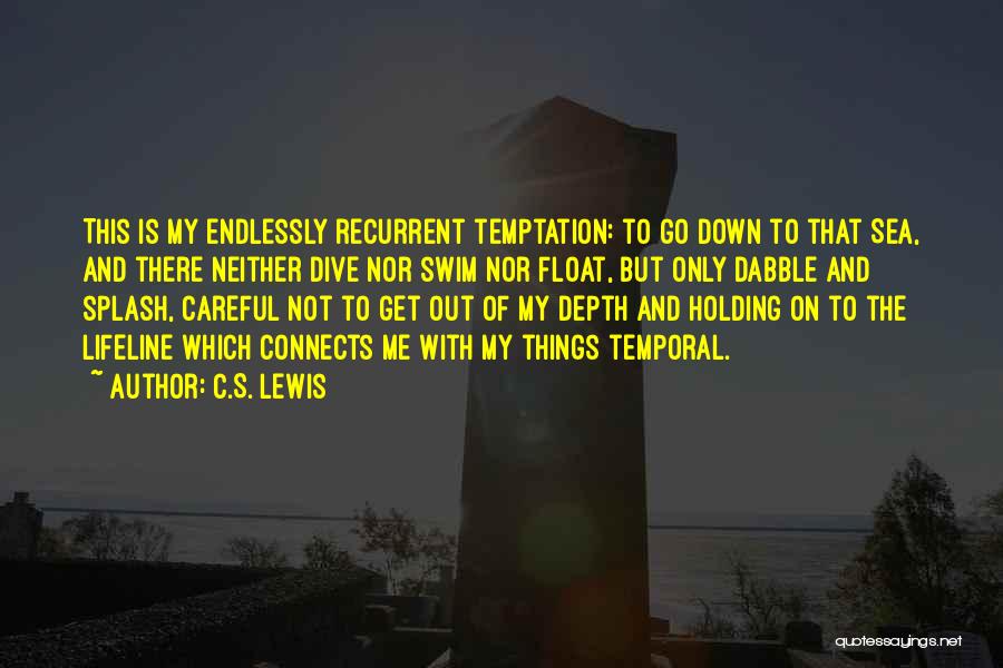 Temptation Quotes By C.S. Lewis