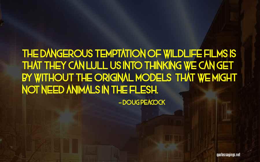 Temptation Quotes By Doug Peacock Temptation Quotes By Doug Peacock