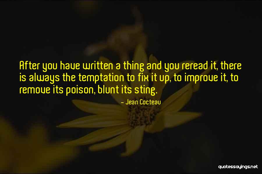 Temptation Quotes By Jean Cocteau Temptation Quotes By Jean Cocteau