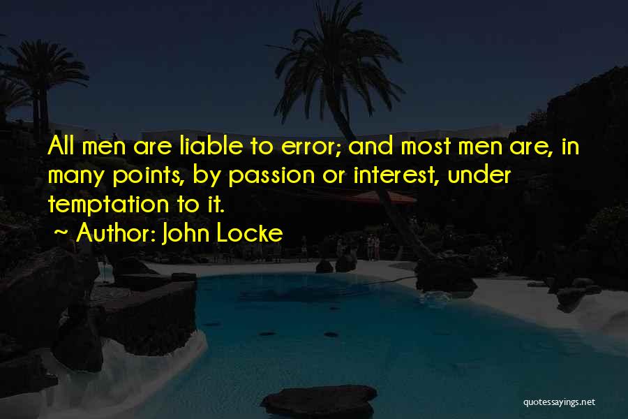 Temptation Quotes By John Locke