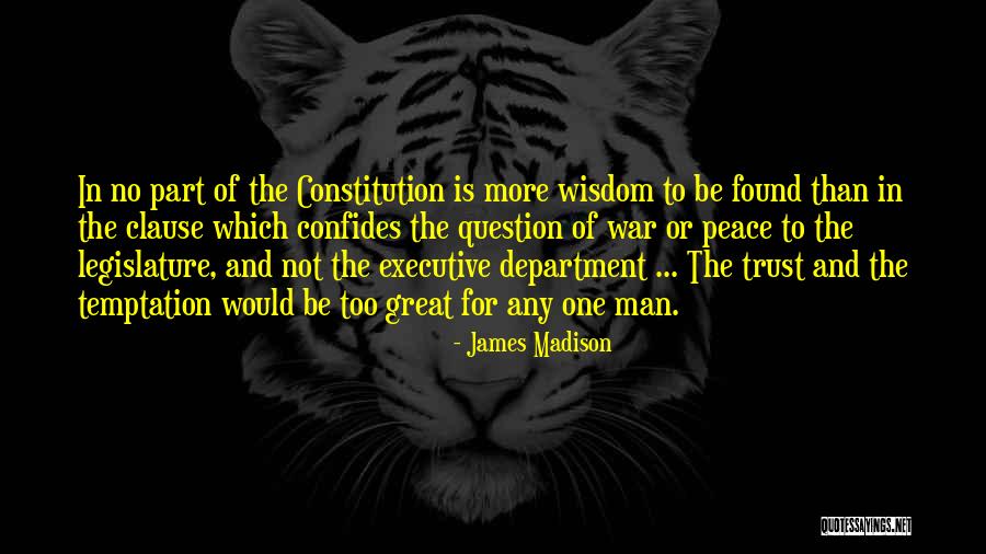 Temptation Too Quotes By James Madison Temptation Too Quotes By James Madison