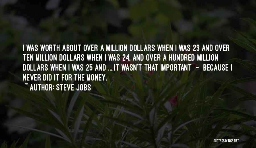 Ten Million Quotes By Steve Jobs