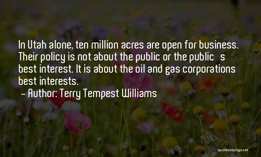 Ten Million Quotes By Terry Tempest Williams