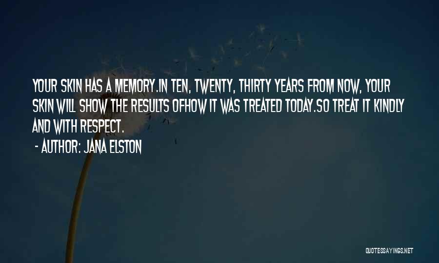 Ten Years From Now Quotes By Jana Elston