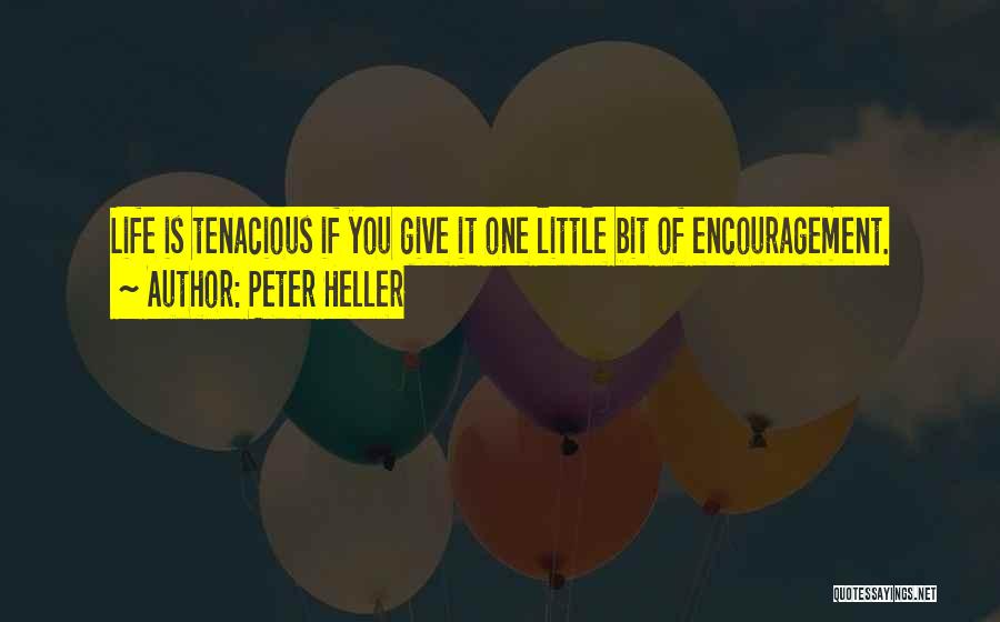 Tenacious Quotes By Peter Heller