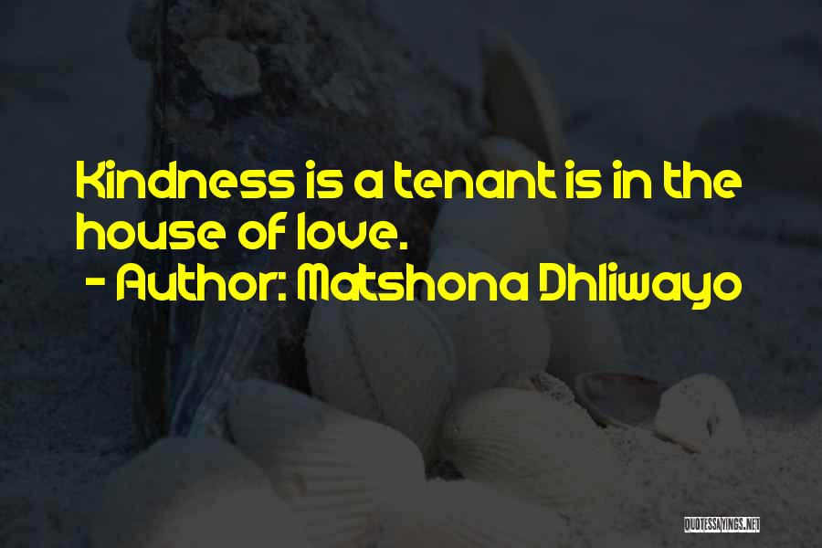 Tenant Quotes By Matshona Dhliwayo