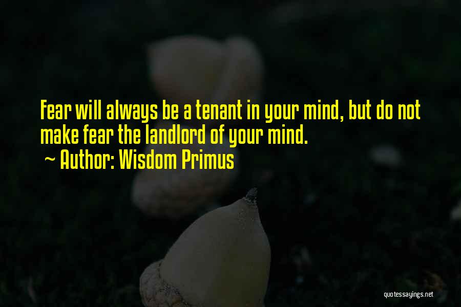 Tenant Quotes By Wisdom Primus