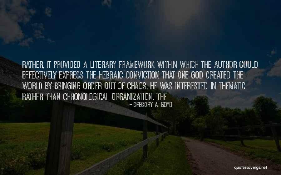 Tenbrook Bar Quotes By Gregory A. Boyd Tenbrook Bar Quotes By Gregory A. Boyd