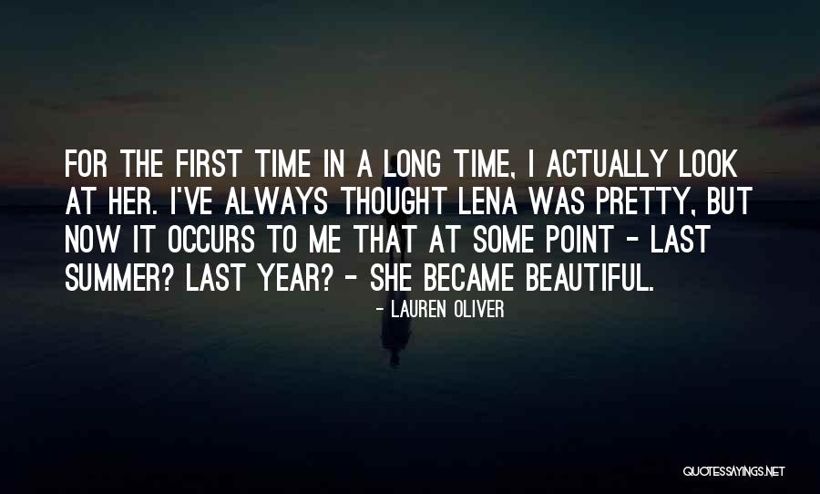 Tencinu Quotes By Lauren Oliver Tencinu Quotes By Lauren Oliver