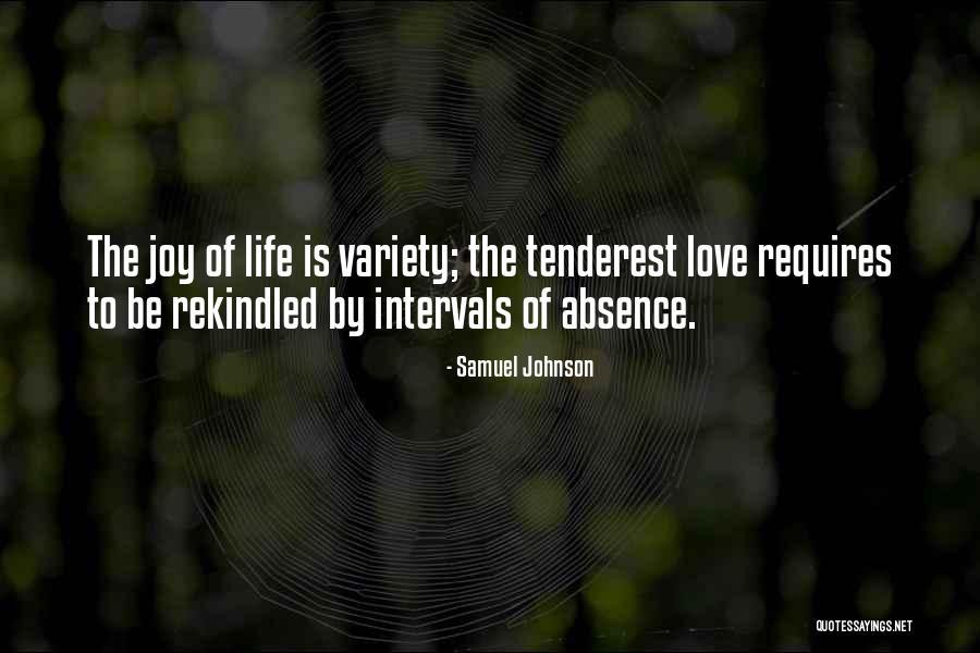 Tenderest Quotes By Samuel Johnson Tenderest Quotes By Samuel Johnson