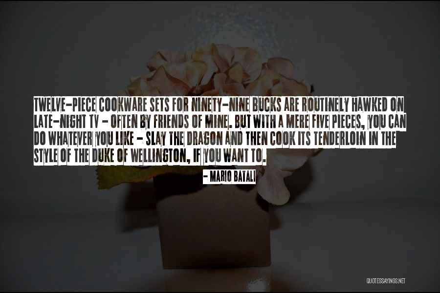 Tenderloin Quotes By Mario Batali Tenderloin Quotes By Mario Batali