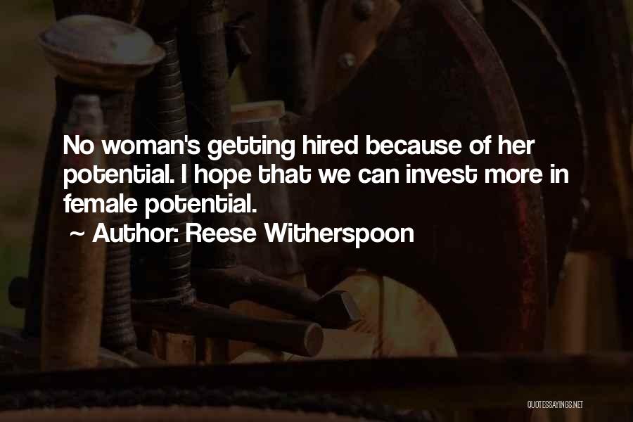 Tendra Que Quotes By Reese Witherspoon