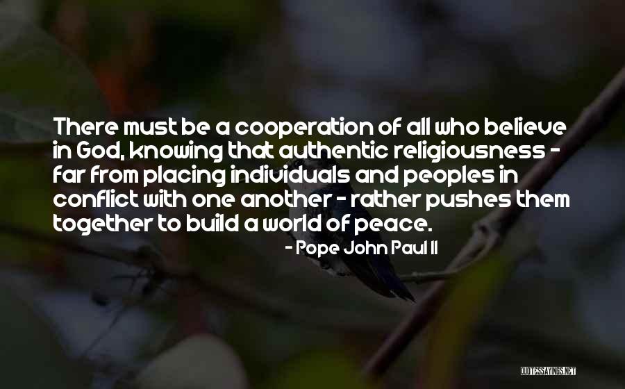 Teneale Anderson Quotes By Pope John Paul II Teneale Anderson Quotes By Pope John Paul II