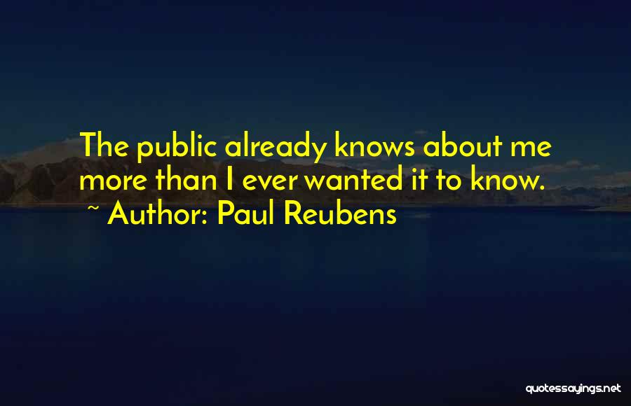 Tenenbaum Recycling Quotes By Paul Reubens