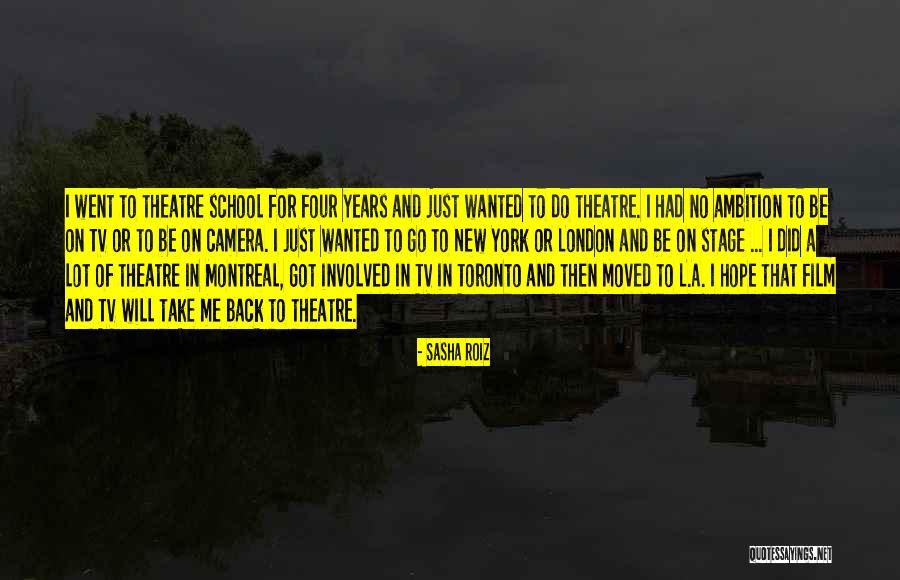 Tenet Healthcare Quotes By Sasha Roiz