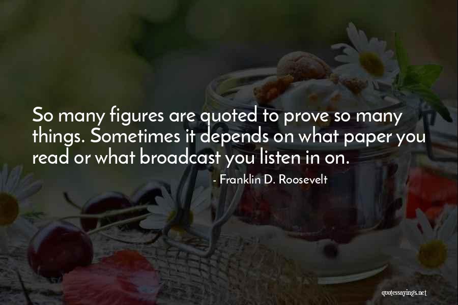 Tengerek Quotes By Franklin D. Roosevelt