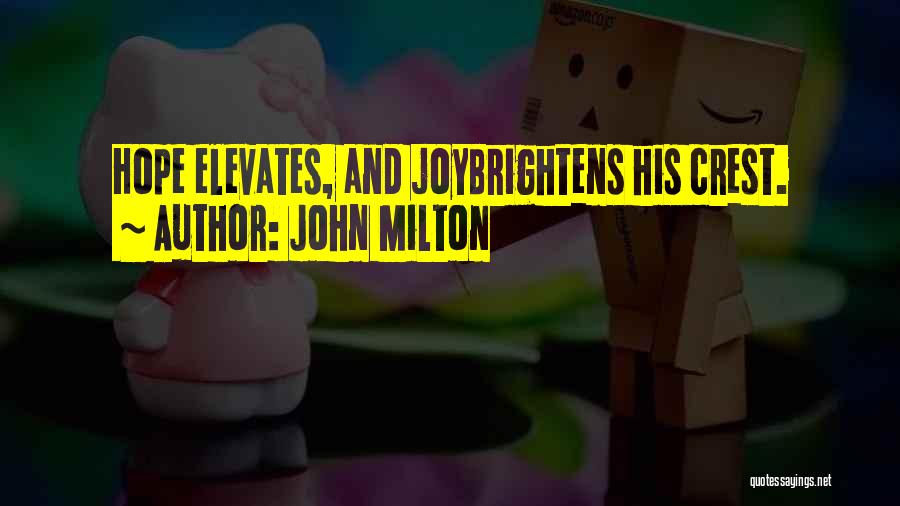 Tenggang Tenggang Quotes By John Milton