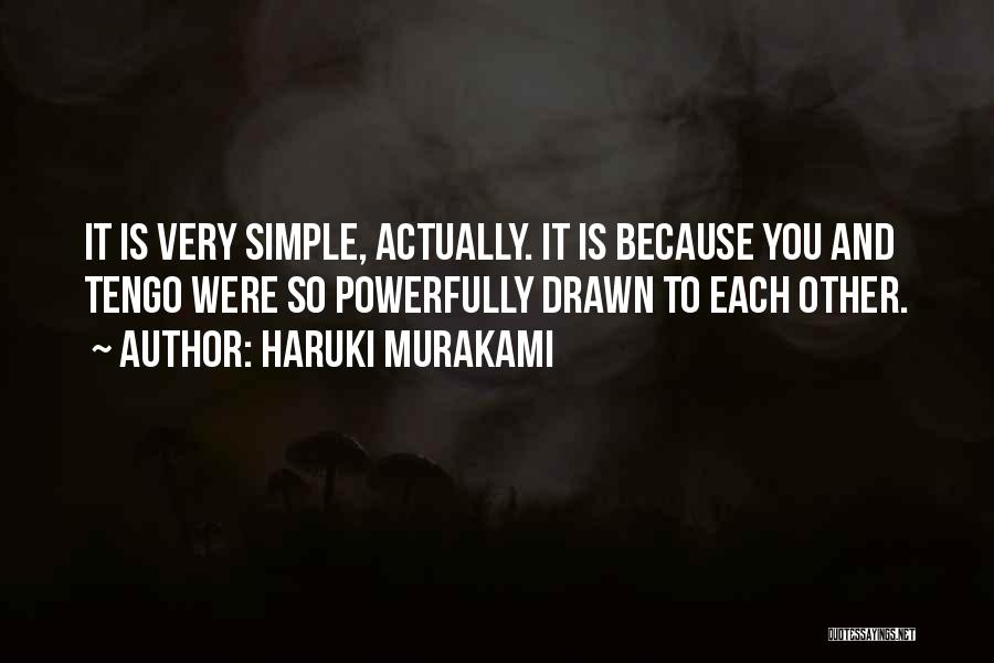 Tengo Quotes By Haruki Murakami