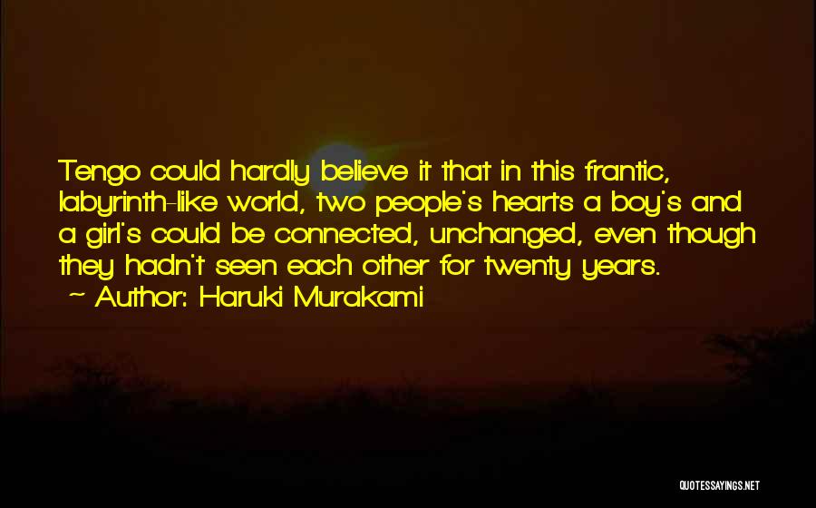 Tengo Quotes By Haruki Murakami