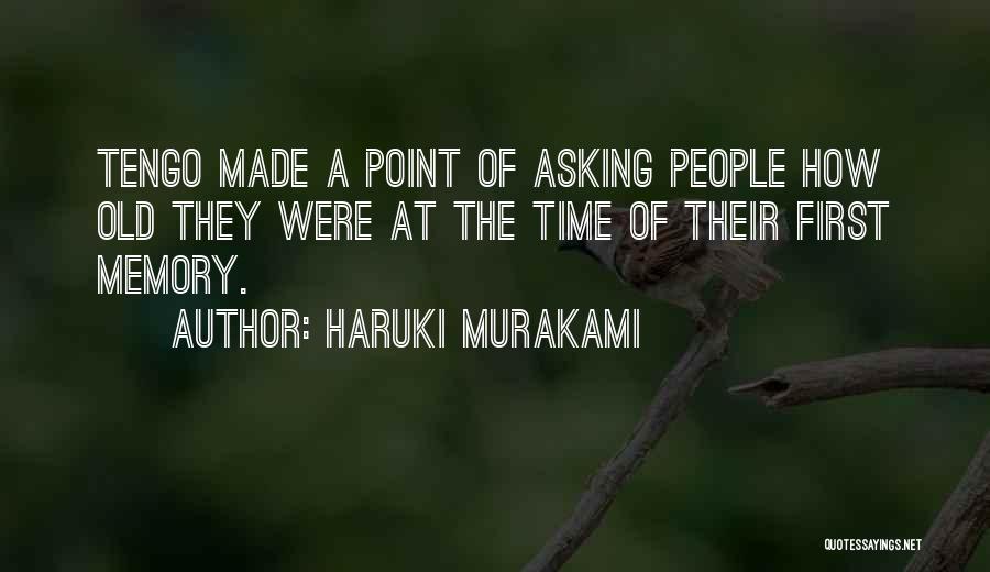 Tengo Quotes By Haruki Murakami