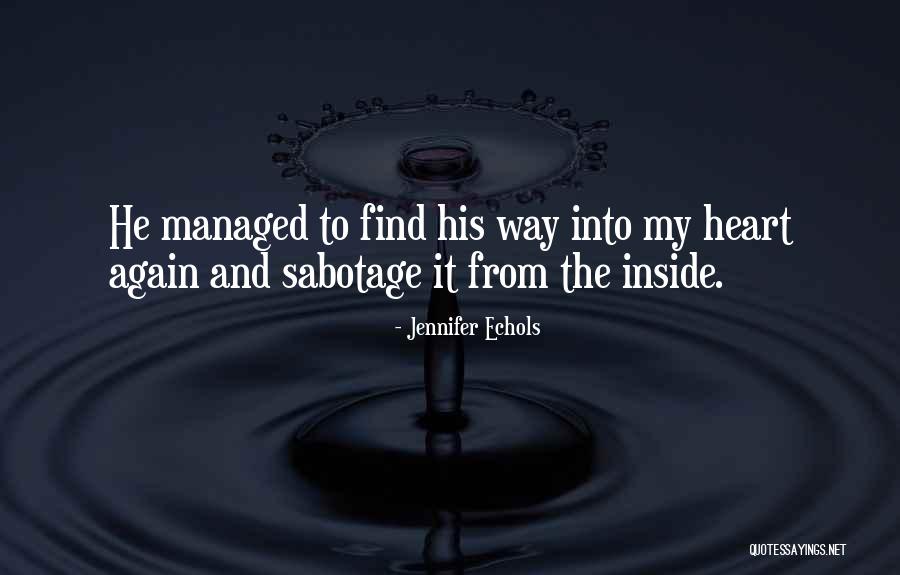 Teniece Collins Quotes By Jennifer Echols Teniece Collins Quotes By Jennifer Echols
