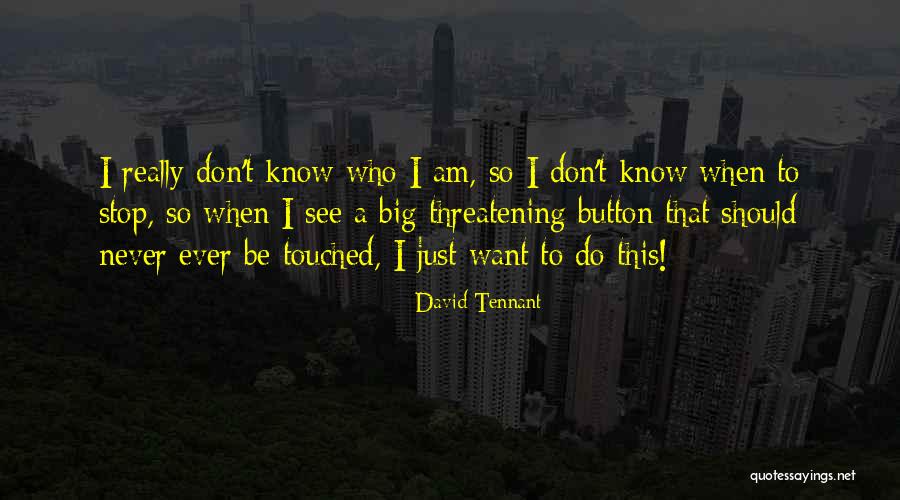 Tennant Quotes By David Tennant