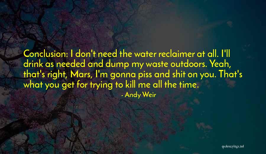 Tenners Urban Quotes By Andy Weir Tenners Urban Quotes By Andy Weir