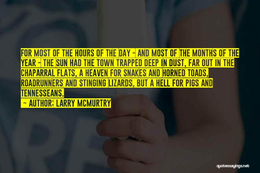 Tennesseans Quotes By Larry McMurtry